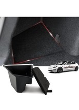For Tesla Model 3 2021-2023 Trunk Organizer Rear Trunk Storage Side Box ... - $186.04 MXN