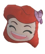 Disney Emoji Little Mermaid Ariel Princess Plush Bed Throw Pillow Soft T... - $9.75