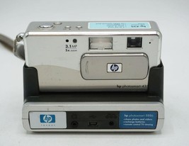 HP Photosmart 435 3.1 MP Compact Digital Camera Silver - £15.81 GBP