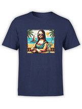 FANTUCCI Unisex T-Shirts | Mona Cruisa T-Shirt | 100% Cotton - £17.29 GBP+