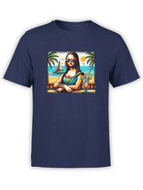 FANTUCCI Unisex T-Shirts | Mona Cruisa T-Shirt | 100% Cotton - £16.54 GBP+