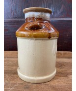 Enesco Brown Drip Glaze Milk Jug Live Better Naturally Decorative Milk J... - £11.33 GBP