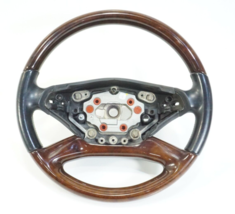 2010-2013 mercedes w221 s400 s550 cl550 4 spoke driver steering wheel wo... - $399.87