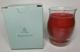 PartyLite Barrel Glass Jar Candle 11oz Country Apple P5E/G11203 - £15.75 GBP