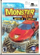 Nintendo Wii Monster 4X4 World Circuit video Game Complete (disc Case an... - $15.07