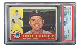 Bob Turley Signé 1960 Topps #270 New York Yankees Échange Carte PSA / DNA - £38.76 GBP