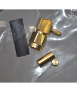 NEW Amphenol SMA Connector Plug R/A Male Pin 50 Ohm Right Angle Solder 1... - $14.92 CAD