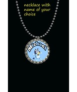 Bluey Cartoon cute necklace personalized w/your childs name all names av... - £4.67 GBP