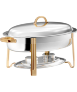 CATERING CHAFER SET  3 CATERING SERVING FOOD BUFFET DECOR FOOD WARMERS H... - €270,48 EUR