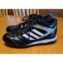 Adidas diamond king RH6 mens boys size 10 baseball cleats - $23.22