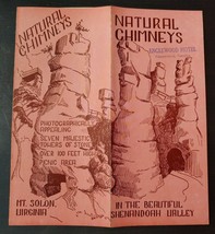 Natural Chimneys Shenandoah Valley Englewood Motel Travel Brochure Map Photos - £14.83 GBP