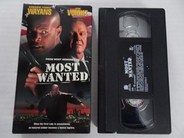 Most Wanted VHS Tape with Jon Voight and Keenen Ivory Wayans 1998 - $7.00