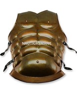 NauticalMart King Leonidas Muscles Cuirass Brazen Brass - Forged Steel T... - $258.49 CAD