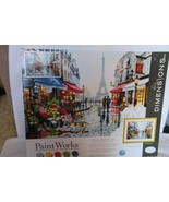 Paint Works Dimensions Paint By Number Kit 20&quot;X14&quot; -  &quot;Paris Flower Shop... - $640.30 MXN