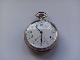 Billodes silver pocket watch - $180.00