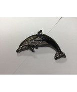 Swarovski crystal pin Dolphin rare signed swan - $119.99