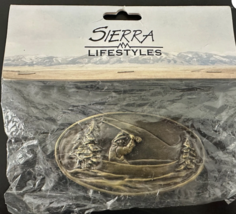 Cabinet Drawer Pull Handle Sierra Lifestyles Cabin Forrest Fly Fishing F... - $11.83