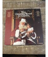 First Christmas Record For Children Album - $681.99