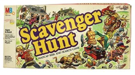 ORIGINAL Vintage 1983 Milton Bradley Scavenger Hunt Board Game - £38.94 GBP