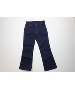 NOS Vintage 70s Streetwear Boys 12 Husky Flared Wide Leg Denim Jeans Ind... - €55,46 EUR