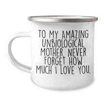 Unbiological Mother Gifts: To My Amazing Unbiological Mother, Special Birthday U - £19.75 GBP