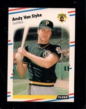 1988 Fleer #341 Andy Van Slyke Nmmt Pirates Uer *X108384 - £1.14 GBP