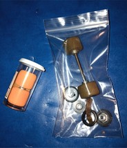 vintage rear slot car wheels - NOS - orange sponge - $20.79