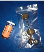 vintage rear slot car wheels - NOS - orange sponge - $29.16 CAD
