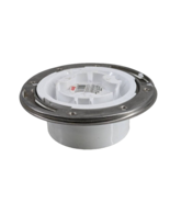 Fast Set 4&quot; PVC Hub Spigot Toilet Flange With Test Cap And Stainless Ste... - £8.04 GBP