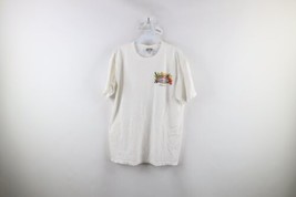 Vintage Ron Jon Surf Shop Mens Large Distressed Spell Out Orlando Flower T-Shirt - £30.92 GBP