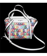 Karl Lagerfeld Building Blocks Straps Handles Combo Satchel Handbag NWT ... - $164.11 CAD