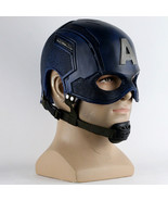 Captain America Steve Rogers Avengers Cosplay Helmet Mask Prop - £51.95 GBP