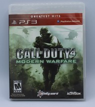 Call of Duty 4: Modern Warfare Greatest Hits (PlayStation 3) - CIB W/ Manual  - £4.78 GBP