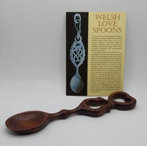 UNIQUE  Welsh Love Spoon  Horseshoe, Heart Love Gift - £31.29 GBP