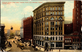 Griswold Street Looking North from Michigan Avenue, Detroit Michigan PM 1911 - £6.62 GBP