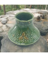 YANKEE CANDLE Green Winter Pine Cone Christmas Jar  Large Lamp Shade Hom... - $443.48 MXN