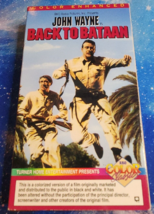 Back to Bataan (VHS, 1992) John wayne - £3.83 GBP