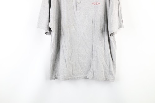 Vtg 90s Champion Mens L Distressed Spell Out Ohio State University Henley Shirt Item image 3