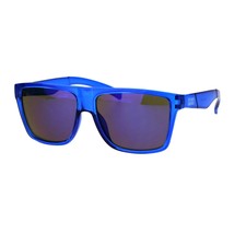 Kush Sonnenbrille Herren Mode Quadrat Rahmen Verspiegelte Linse UV 400 - £8.67 GBP
