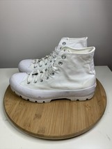 Converse All-Star Lugged White High Top Women’s Size 9 Shoes Y2K Chunky ... - £23.21 GBP