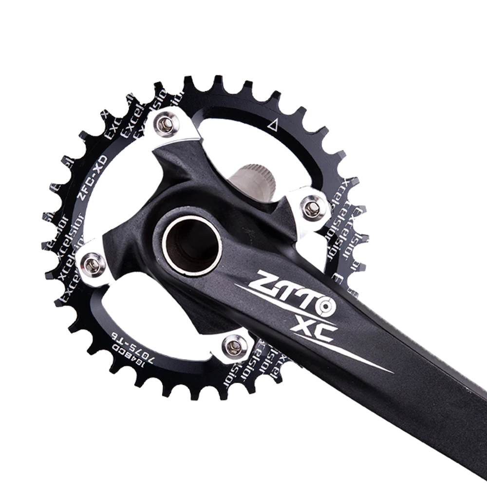 ZTTO Single Speed 1x system Narrow Chainring 104 BCD ROUND 32T 34T 36T 38T for M - £115.00 GBP