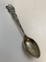 Baker Manchester Sterling Silver “St. Louis” Native American Indian Chief Spoon - £22.25 GBP