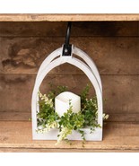 Led Candle Lantern with greens and built in Timer - $584.90 MXN