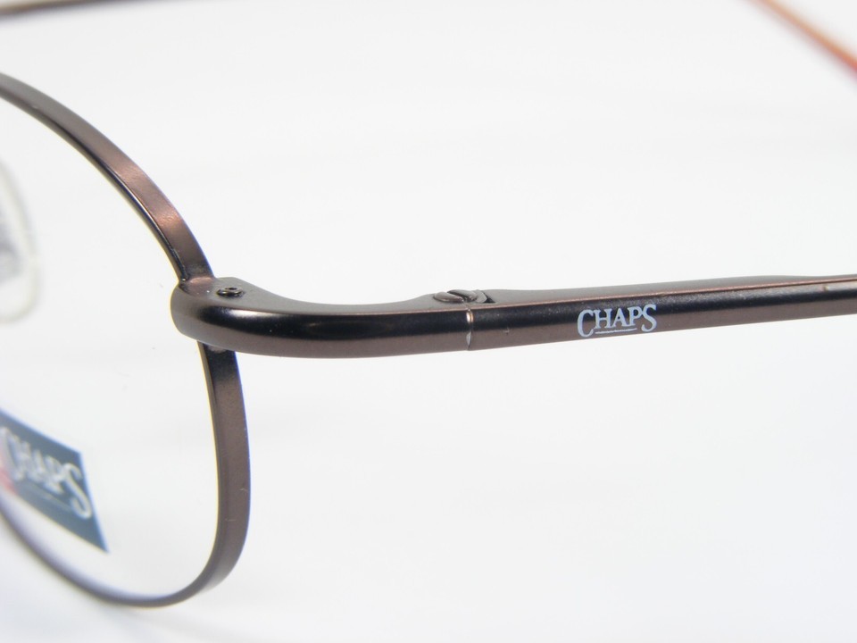 Vintage CHAPS Ralph Lauren 137 0P5A Dark Brown EYEGLASSES GLASSES 45-21-135 mm Item image 5