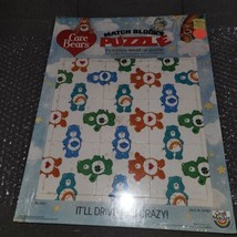 Care Bears Vintage Match Blocks Tray Puzzle Craft Master 1983 American G... - $14.65