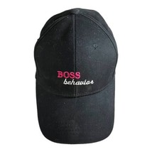Marcus Adler Black Boss Behavior Ball Cap One Size Adjustable womens mens - £14.62 GBP