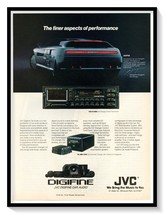 JVC Digifine Car Audio Aspid by Giugiaro Ad Vintage 1990 Magazine Advert... - $9.70
