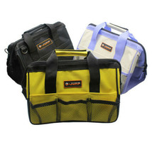 Electrician Mechanic Tool Canvas Bag Pouch Working Large Capacity  - £18.07 GBP