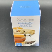 Revolution Mesh Infuser Full Leaf English Breakfast Black Tea 20 Pyramid... - $12.59