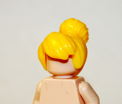Blond Female Hair With Bun For Minifigure Packs - $3.86